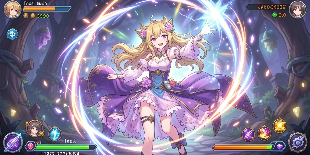 Screenshot gameplay yang menunjukkan aksi seru.
