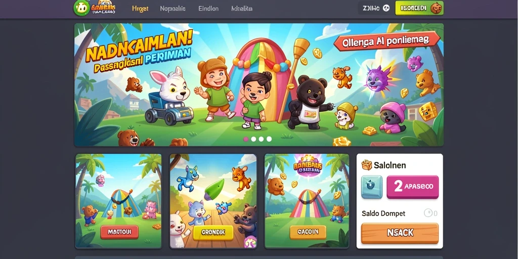 Grafik berkualitas tinggi dan efek suara yang mendukung.