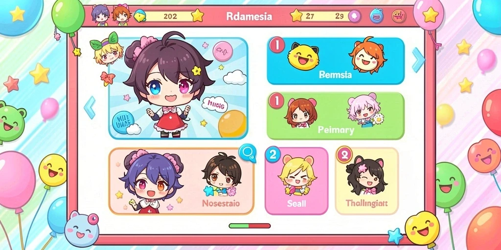 Ilustrasi item dan bonus yang bisa didapatkan selama permainan.