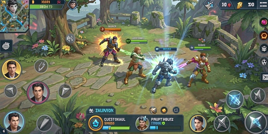 Pengalaman multiplayer yang mendebarkan dan kompetitif.